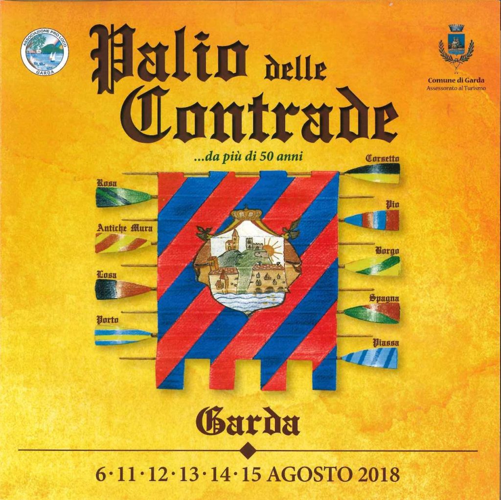 Palio delle Contrade 2018 - Garda 6-11-12-13-14-15 agosto 2018